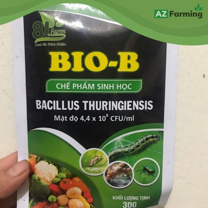 Chế phẩm sinh học Bacillus thuringiensis BIO-B gói 30g