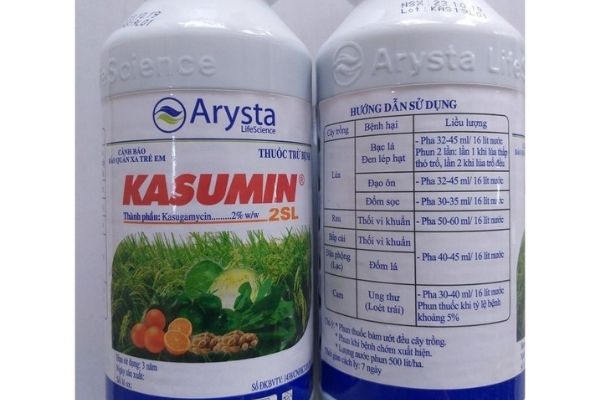 Công dung của thuốc kasumin 2SL